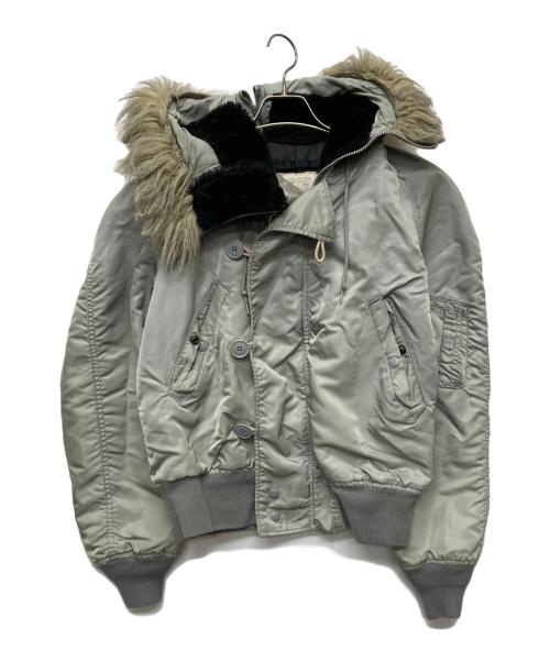 ALPHA（アルファ）ALPHA (アルファ) N-2Bフライトジャケット グリーン サイズ:SMALLの古着・服飾アイテム