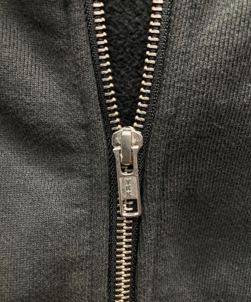 entire studios（エンタイアスタジオ）entire studios (エンタイアスタジオ) FULL ZIPジップアップパーカー/ES2106 P0024 ブラック サイズ:ＸＳの古着・服飾アイテム