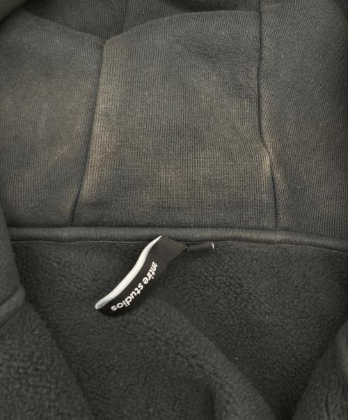 entire studios（エンタイアスタジオ）entire studios (エンタイアスタジオ) FULL ZIPジップアップパーカー/ES2106 P0024 ブラック サイズ:ＸＳの古着・服飾アイテム