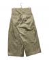 KHOKI (コッキ) Pleat-design pantsタックパンツ/	25ss-p-04 ベージュ サイズ:1：23000円