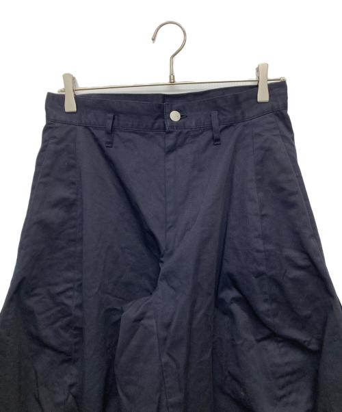 SHINYA KOZUKA（シンヤコズカ）SHINYA KOZUKA (シンヤコズカ) EGG BAGGY/2501SK158 ネイビー サイズ:SMALLの古着・服飾アイテム