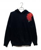 YOHJI YAMAMOTO×New Eraヨウジヤマモト×ニューエラ）の古着「SWT PULLOVER HOODIE/HZ-T97-284」｜ブラック