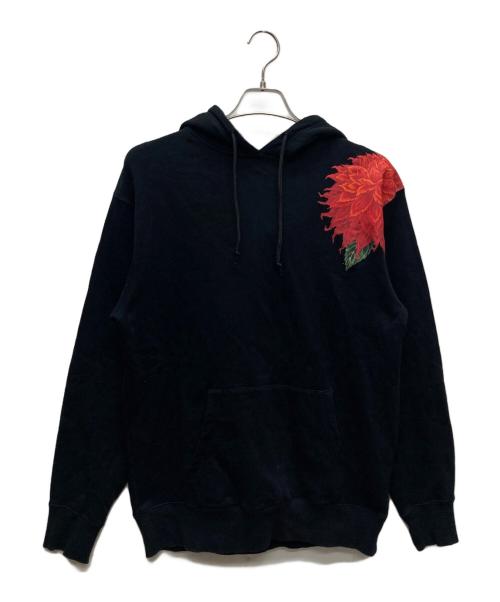 YOHJI YAMAMOTO（ヨウジヤマモト）YOHJI YAMAMOTO (ヨウジヤマモト) New Era (ニューエラ) SWT PULLOVER HOODIE/HZ-T97-284 ブラック サイズ:Lの古着・服飾アイテム