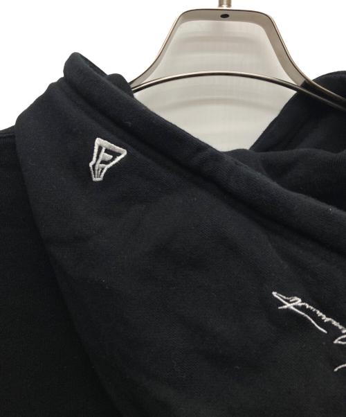 YOHJI YAMAMOTO（ヨウジヤマモト）YOHJI YAMAMOTO (ヨウジヤマモト) New Era (ニューエラ) SWT PULLOVER HOODIE/HZ-T97-284 ブラック サイズ:Lの古着・服飾アイテム