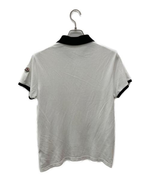 MONCLER（モンクレール）MONCLER (モンクレール) ポロシャツ/D10918309899 ホワイト サイズ:Ｍの古着・服飾アイテム