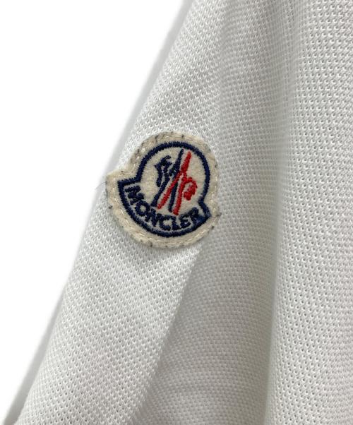 MONCLER（モンクレール）MONCLER (モンクレール) ポロシャツ/D10918309899 ホワイト サイズ:Ｍの古着・服飾アイテム