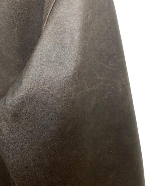 H BEAUTY&YOUTH（エイチ ビューティー&ユース）H BEAUTY&YOUTH (エイチ ビューティー&ユース) SHEEP LEATHER COVER ALL/12251990223 ブラウン サイズ:Ｌの古着・服飾アイテム