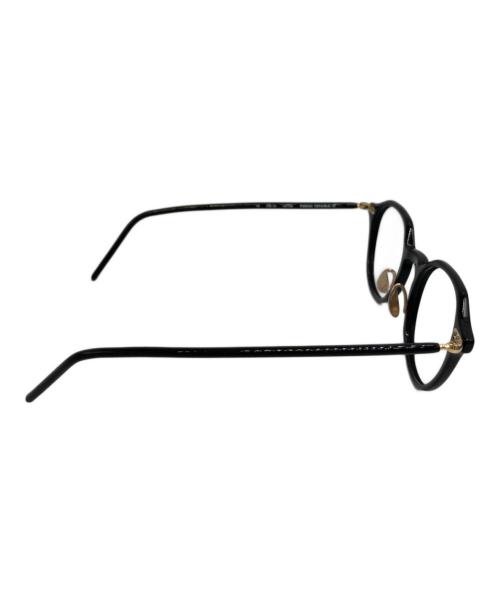 YUICHI TOYAMA（ユウイチトヤマ）YUICHI TOYAMA (ユウイチトヤマ) 眼鏡フレーム/YAMANOJI 02/UD-138 ブラック サイズ:47□21 148の古着・服飾アイテム