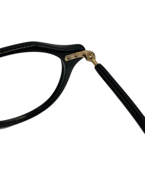 YUICHI TOYAMA（ユウイチトヤマ）YUICHI TOYAMA (ユウイチトヤマ) 眼鏡フレーム/YAMANOJI 02/UD-138 ブラック サイズ:47□21 148の古着・服飾アイテム