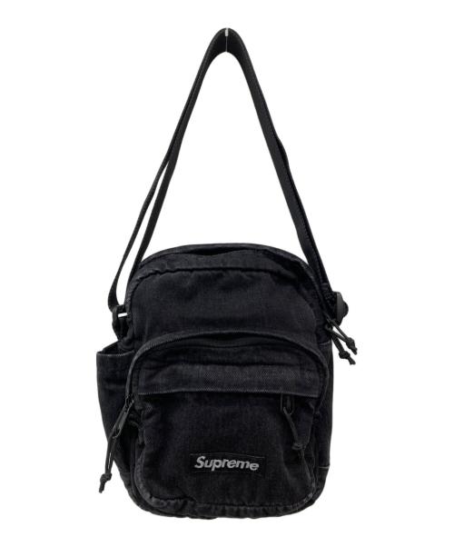 SUPREME（シュプリーム）SUPREME (シュプリーム) Denim Shoulder Bag ブラックの古着・服飾アイテム