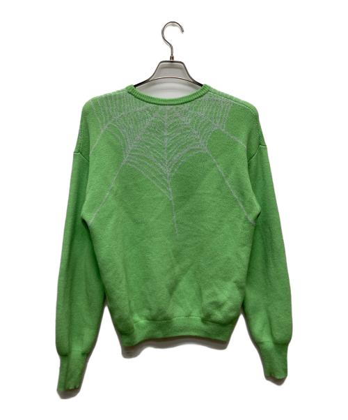 Stockholm Surfboad Club（ストックホルムサーフボードクラブ）Stockholm Surfboad Club (ストックホルムサーフボードクラブ) ジャガードセーター/PM2FG3-23AW グリーン サイズ:Ｍの古着・服飾アイテム