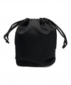 PORTER×N.HOOLYWOODポーター×エヌ ハリウッド）の古着「巾着バッグ/2241-AC10peg」｜ブラック