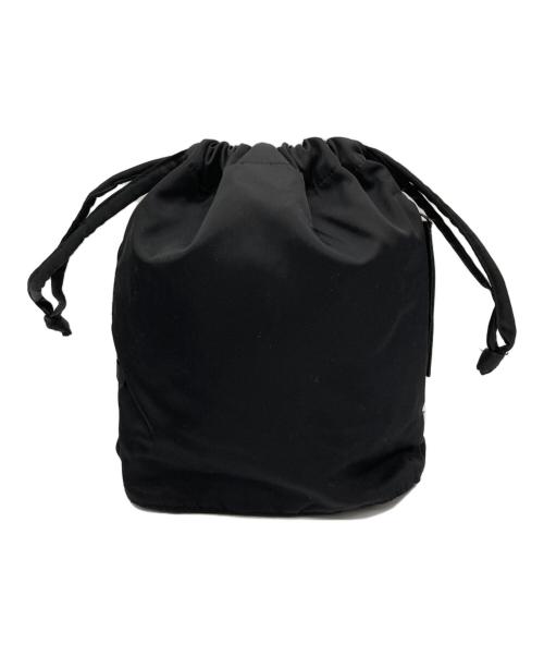 PORTER（ポーター）PORTER (ポーター) N.HOOLYWOOD (エヌ ハリウッド) 巾着バッグ/2241-AC10peg ブラックの古着・服飾アイテム