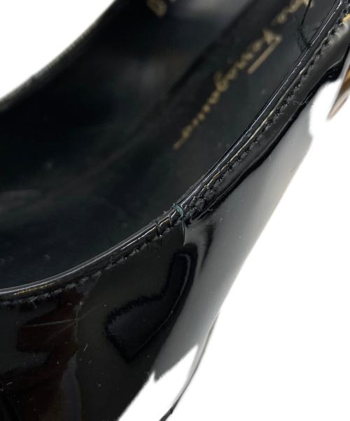 Salvatore Ferragamo（サルヴァトーレ フェラガモ）Salvatore Ferragamo (サルヴァトーレ フェラガモ) ORTENSIA パンプス ブラック サイズ:4Dの古着・服飾アイテム