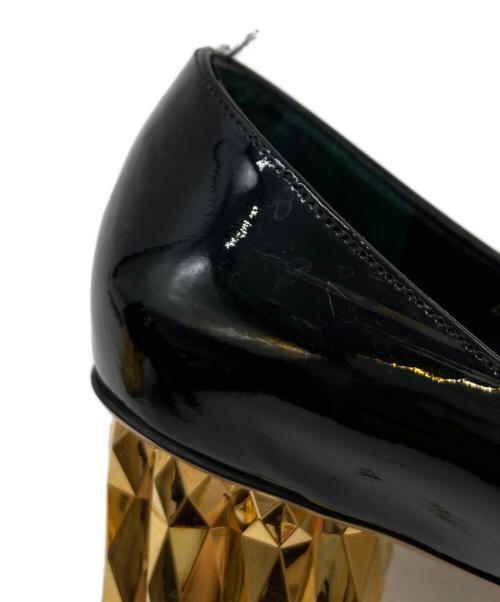 Salvatore Ferragamo（サルヴァトーレ フェラガモ）Salvatore Ferragamo (サルヴァトーレ フェラガモ) ORTENSIA パンプス ブラック サイズ:4Dの古着・服飾アイテム