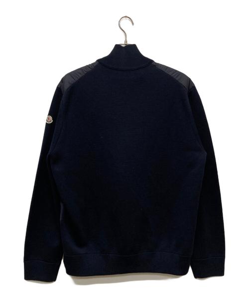 MONCLER（モンクレール）MONCLER (モンクレール) ニット切替 ダウンジャケット/H20919B50700 A9341 ネイビー サイズ:ＸＸＸＬの古着・服飾アイテム