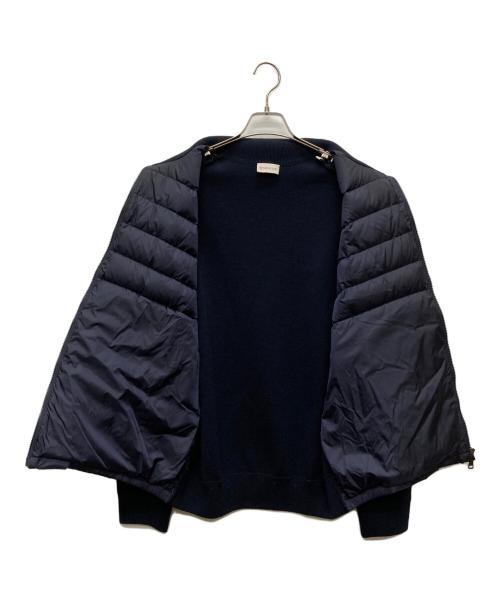 MONCLER（モンクレール）MONCLER (モンクレール) ニット切替 ダウンジャケット/H20919B50700 A9341 ネイビー サイズ:ＸＸＸＬの古着・服飾アイテム