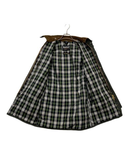 Barbour（バブアー）Barbour (バブアー) BEAMS (ビームス) 別注BBR BEAUFT WASH 裏地チェック ワックスジャケット/252MWX2555 オリーブ サイズ:34の古着・服飾アイテム