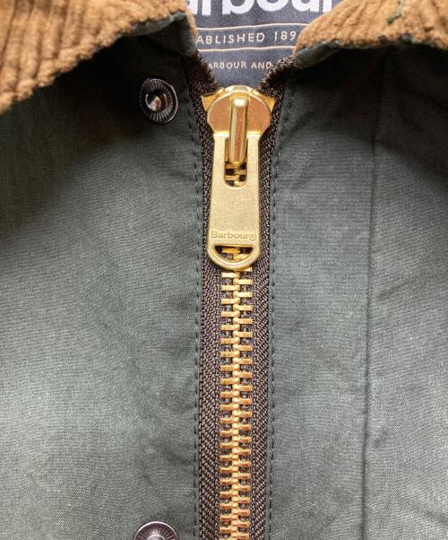 Barbour（バブアー）Barbour (バブアー) BEAMS (ビームス) 別注BBR BEAUFT WASH 裏地チェック ワックスジャケット/252MWX2555 オリーブ サイズ:34の古着・服飾アイテム