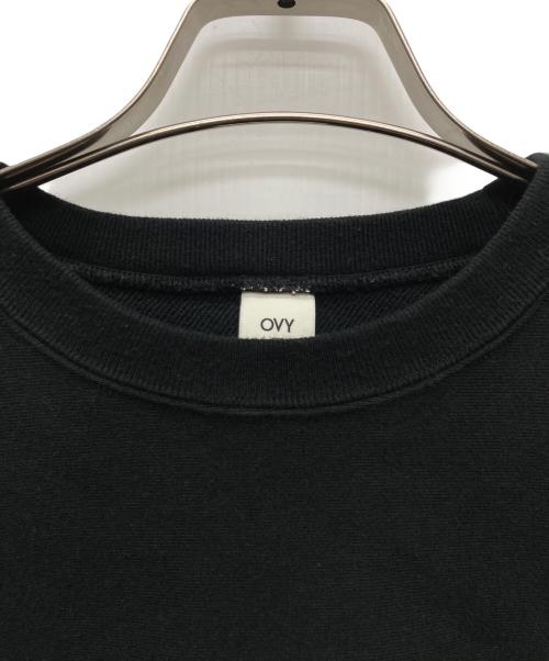 OVY（オヴィー）OVY (オヴィー) Heavy Weight Wide Pullover Sweat/084 ブラック サイズ:Ｍの古着・服飾アイテム
