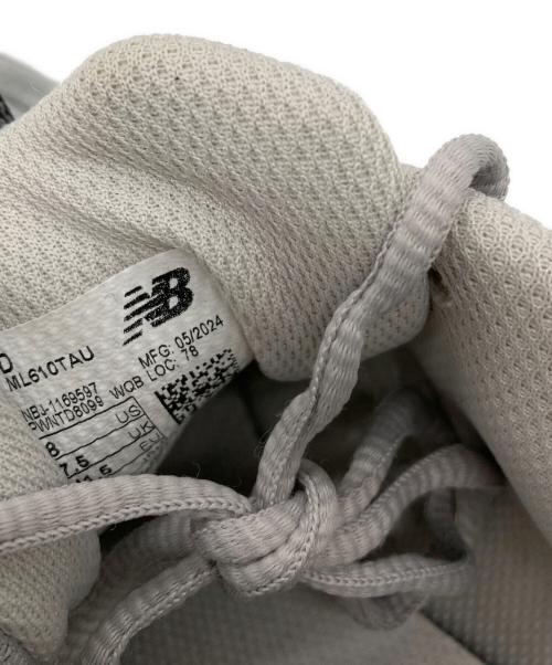 NEW BALANCE（ニューバランス）NEW BALANCE (ニューバランス) ローカットスニーカー/ML610TAU グレー サイズ:26の古着・服飾アイテム