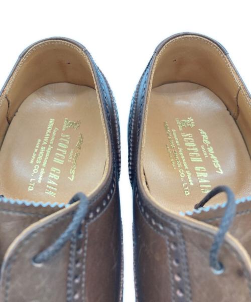 SCOTCH GRAIN（スコッチグレイン）SCOTCH GRAIN (スコッチグレイン) オデッサII ブラウン サイズ:251/2の古着・服飾アイテム