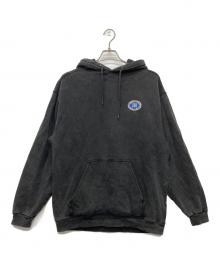 BALENCIAGA（バレンシアガ）の古着「ダメージ加工プルオーバーパーカー/600583 THV58」｜ブラック