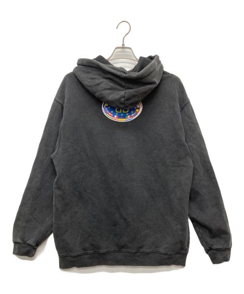 BALENCIAGA（バレンシアガ）BALENCIAGA (バレンシアガ) ダメージ加工プルオーバーパーカー/600583 THV58 ブラック サイズ:Sの古着・服飾アイテム