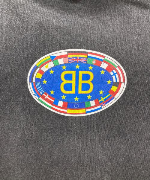 BALENCIAGA（バレンシアガ）BALENCIAGA (バレンシアガ) ダメージ加工プルオーバーパーカー/600583 THV58 ブラック サイズ:Sの古着・服飾アイテム