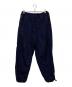 ATON（エイトン）の古着「HAND DYE NYLON | オーバーパンツ/PRAGSM0204」｜ネイビー