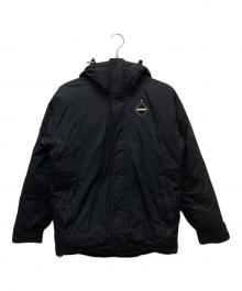 F.C.R.B.（エフシーレアルブリストル）の古着「スカルプリントダウンジャケット/53463-011」｜ブラック