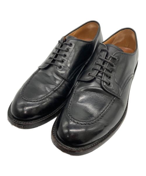 WHEELROBE（ウィールローブ）WHEELROBE (ウィールローブ) Uチップシューズ ブラック サイズ:不明の古着・服飾アイテム