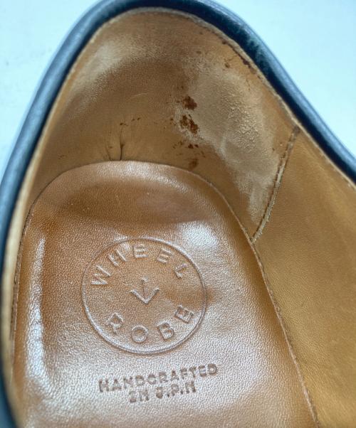 WHEELROBE（ウィールローブ）WHEELROBE (ウィールローブ) Uチップシューズ ブラック サイズ:不明の古着・服飾アイテム