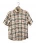 BURBERRY LONDON（バーバリーロンドン）の古着「ノヴァチェックネンシャツ/BBW67-858」｜ベージュ