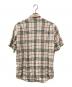 BURBERRY LONDON (バーバリーロンドン) ノヴァチェックネンシャツ/BBW67-858 ベージュ サイズ:L：10000円