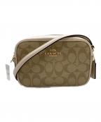 COACHコーチ）の古着「ミニジェイミーカメラバッグ/CQ874」｜ベージュ