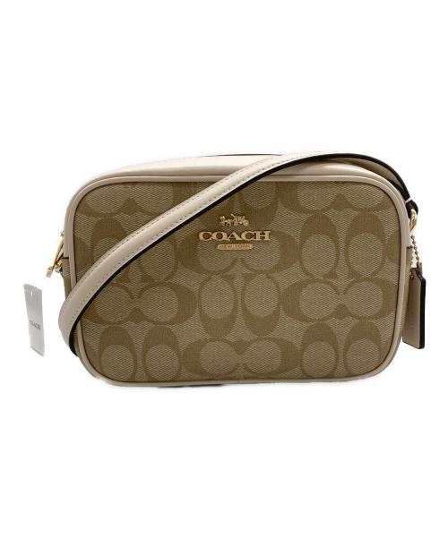 COACH（コーチ）COACH (コーチ) ミニジェイミーカメラバッグ/CQ874 ベージュ 未使用品の古着・服飾アイテム