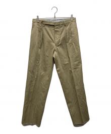 Errico Formicola（エリコフォルミコラ）の古着「サルトリアル チノ トラウザーズ」｜ベージュ