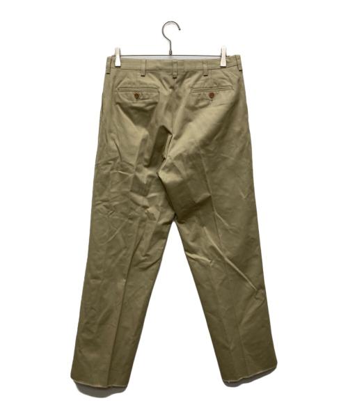 Errico Formicola（エリコフォルミコラ）Errico Formicola (エリコフォルミコラ) サルトリアル チノ トラウザーズ ベージュ サイズ:48の古着・服飾アイテム