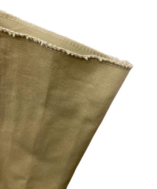 Errico Formicola（エリコフォルミコラ）Errico Formicola (エリコフォルミコラ) サルトリアル チノ トラウザーズ ベージュ サイズ:48の古着・服飾アイテム