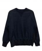 CANTATEカンタータ）の古着「Fluffy Crew Neck Pullover/25SSCA0515」｜ネイビー
