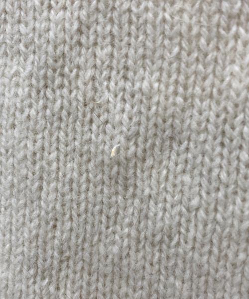 evam eva（エヴァムエヴァ）evam eva (エヴァムエヴァ) ウールフォックスプルオーバー/E253K198 ベージュ サイズ:Ｍの古着・服飾アイテム