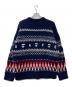 A BATHING APE (ア ベイシング エイプ) Snowflake Knit Sweater ネイビー サイズ:XL：10000円