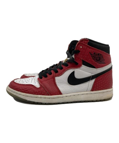NIKE（ナイキ）NIKE (ナイキ) Air Jordan 1 Origin Story/555088-602 レッド サイズ:US9の古着・服飾アイテム