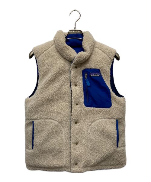 Patagonia（パタゴニア）Patagonia (パタゴニア) Reversible Bivy Down Vest/27588FA20 ベージュ サイズ:ＸＳの古着・服飾アイテム