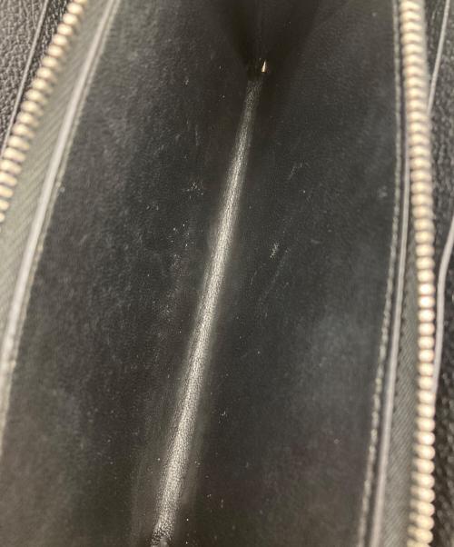 Saint Laurent Paris（サンローランパリ）Saint Laurent Paris (サンローランパリ) クラシックラウンドジップウォレット/423510 0716 ブラックの古着・服飾アイテム