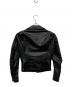 JUNYA WATANABE COMME des GARCONS ((ジュンヤワタナベ コムデギャルソン) スタッズライダースジャケット/JP-J031 ブラック サイズ:ＸＳ：32000円