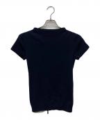 LOUIS VUITTONルイ ヴィトン）の古着「チェーンデザインノースリーブニット/WMKS06MNH」｜ネイビー