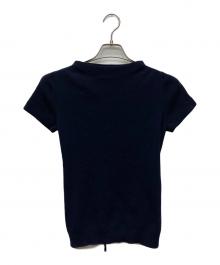 LOUIS VUITTON（ルイ ヴィトン）の古着「チェーンデザインノースリーブニット/WMKS06MNH」｜ネイビー