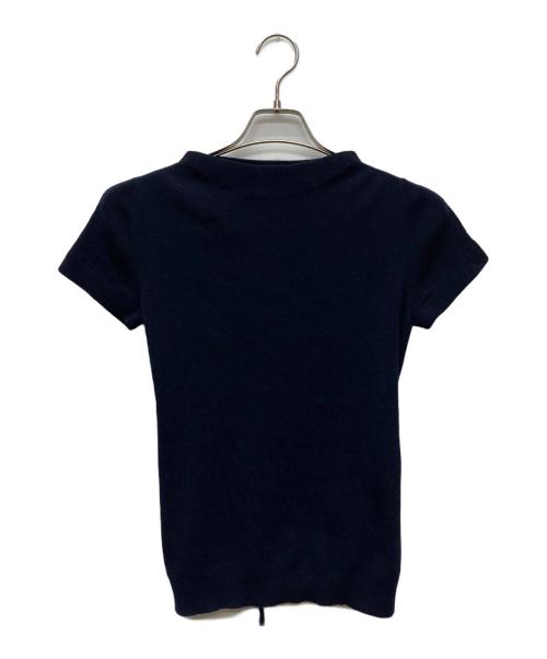 LOUIS VUITTON（ルイ ヴィトン）LOUIS VUITTON (ルイ ヴィトン) チェーンデザインノースリーブニット/WMKS06MNH ネイビー サイズ:Ｍの古着・服飾アイテム